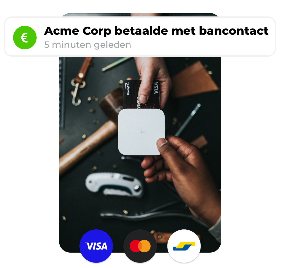 <mark>Wordt tot 3x sneller betaald</mark><br /> zonder extra kosten