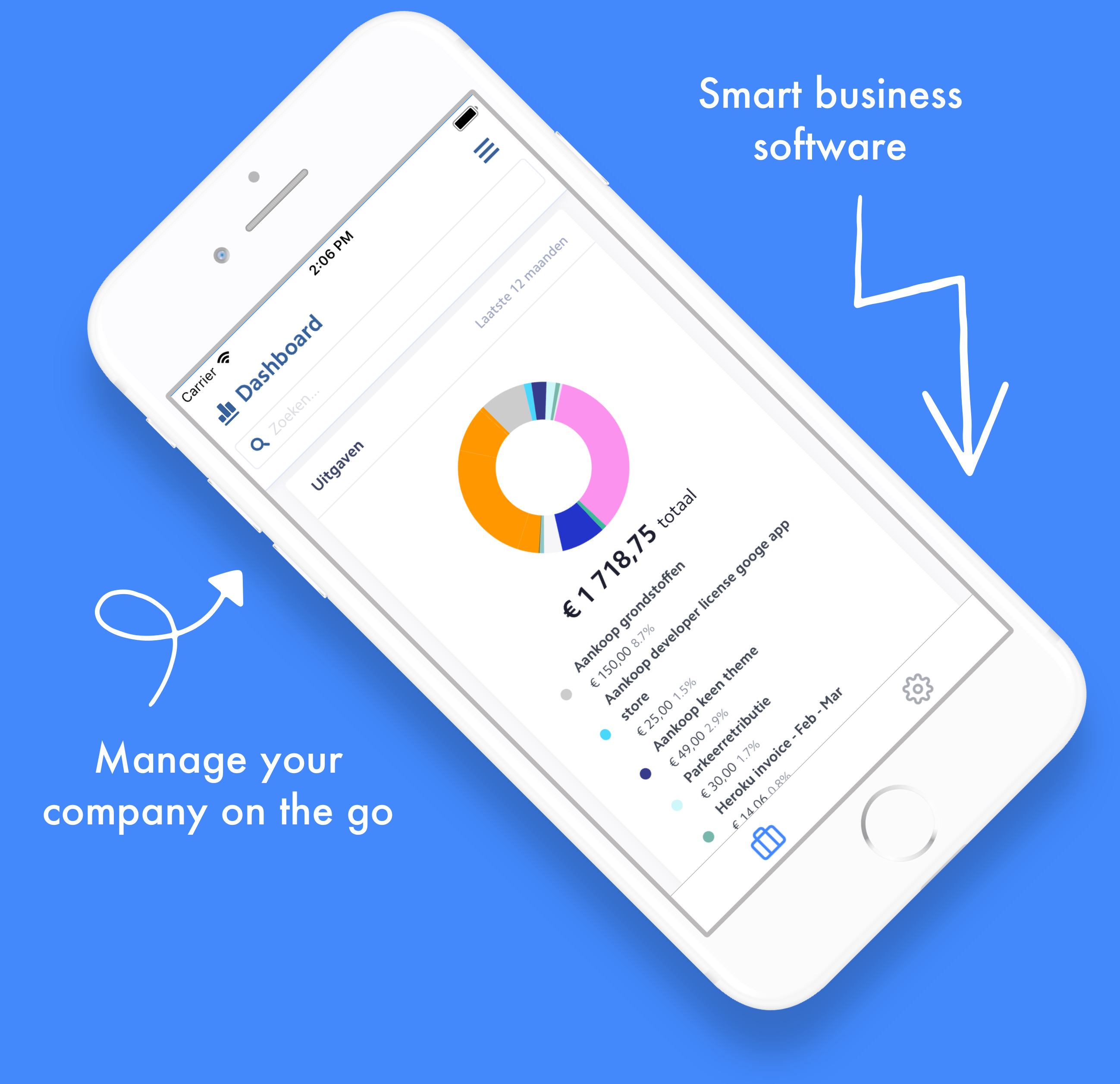 Installing Bizzey on on your smartphone